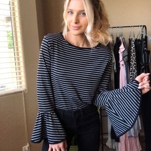Bell Sleeve Top